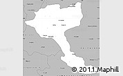 Gray Simple Map of Quela