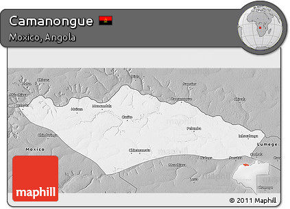 Gray 3D Map of Camanongue