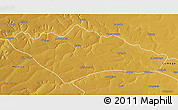 Physical 3D Map of Camanongue