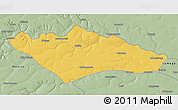 Savanna Style 3D Map of Camanongue