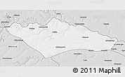 Silver Style 3D Map of Camanongue