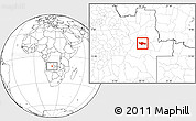 Blank Location Map of Camanongue