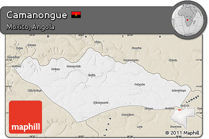 Classic Style Map of Camanongue