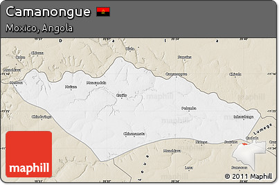Classic Style Map of Camanongue
