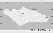 Gray Map of Camanongue, single color outside