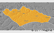 Political Map of Camanongue, desaturated