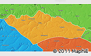 Political Map of Camanongue
