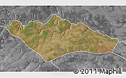Satellite Map of Camanongue, desaturated
