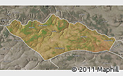 Satellite Map of Camanongue, semi-desaturated