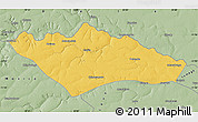 Savanna Style Map of Camanongue