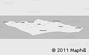 Gray Panoramic Map of Camanongue, single color outside