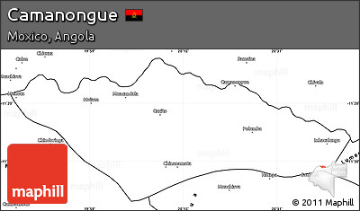 Blank Simple Map of Camanongue