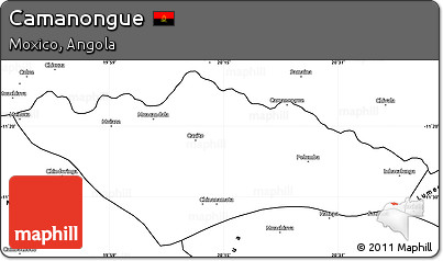 Blank Simple Map of Camanongue