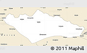 Classic Style Simple Map of Camanongue
