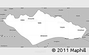 Gray Simple Map of Camanongue