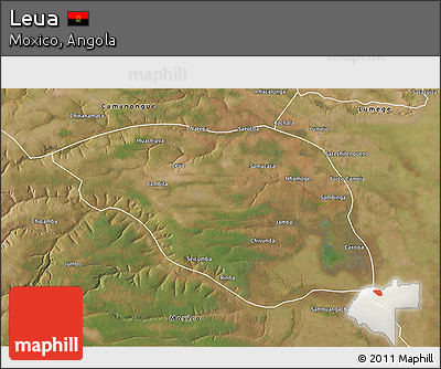 Satellite 3D Map of Leua