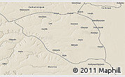 Shaded Relief 3D Map of Leua