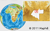 Physical Location Map of Leua, highlighted parent region
