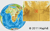 Physical Location Map of Leua