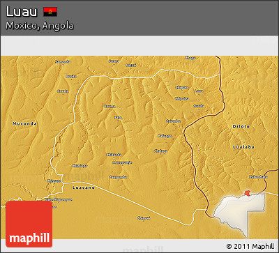 Physical 3D Map of Luau