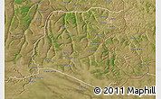 Satellite 3D Map of Luau