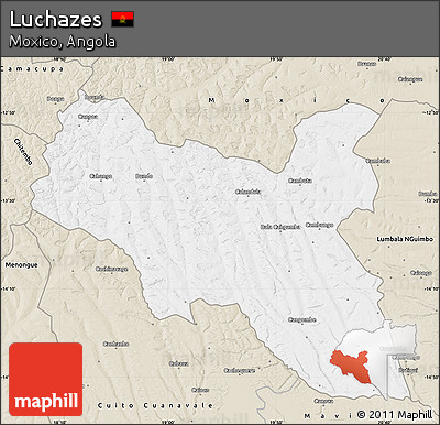 Classic Style Map of Luchazes