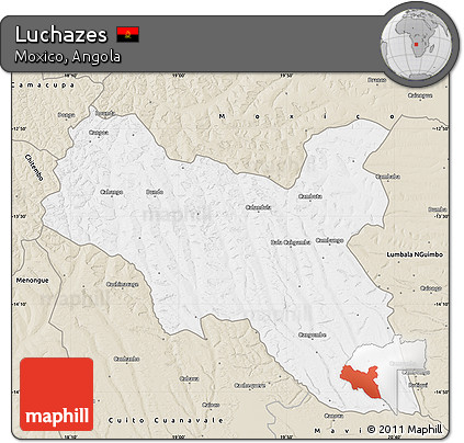 Classic Style Map of Luchazes