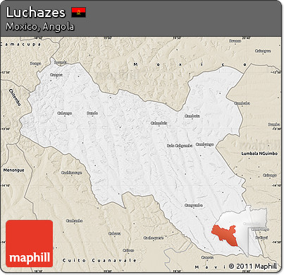 Classic Style Map of Luchazes