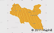 Political Map of Luchazes, cropped outside