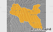 Political Map of Luchazes, desaturated