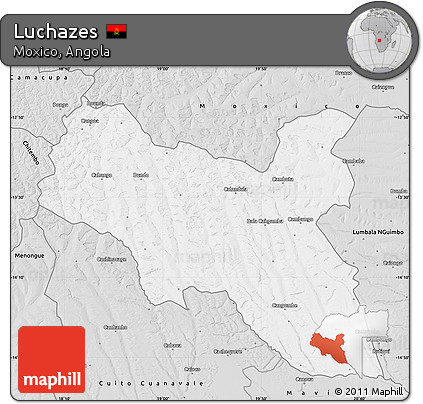 Silver Style Map of Luchazes