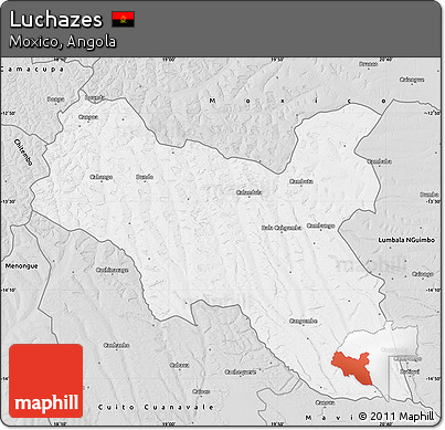 Silver Style Map of Luchazes