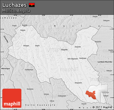Silver Style Map of Luchazes