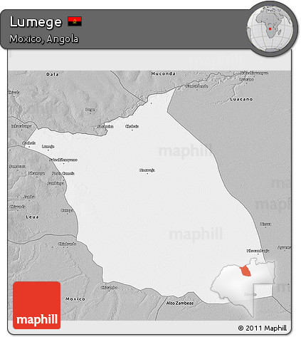 Gray 3D Map of Lumege