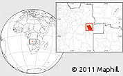 Blank Location Map of Lumege