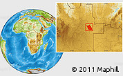 Physical Location Map of Lumege