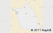 Classic Style Map of Lumege, single color outside