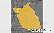 Physical Map of Lumege, darken, desaturated