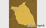Physical Map of Lumege, darken