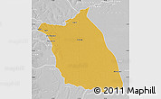 Physical Map of Lumege, lighten, desaturated
