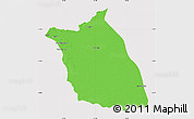 Political Map of Lumege, cropped outside