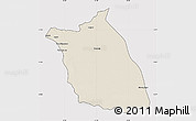 Shaded Relief Map of Lumege, cropped outside