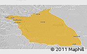 Physical Panoramic Map of Lumege, lighten, desaturated