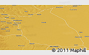 Physical Panoramic Map of Lumege