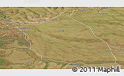 Satellite Panoramic Map of Lumege