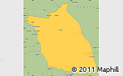 Savanna Style Simple Map of Lumege