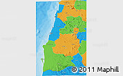 Political 3D Map of Namibe