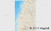 Shaded Relief 3D Map of Namibe