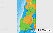 Political Map of Namibe