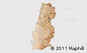 Satellite Map of Namibe, cropped outside